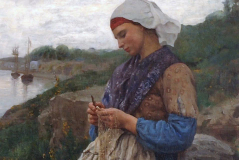La figlia del pescatore, 1877 - dettaglio